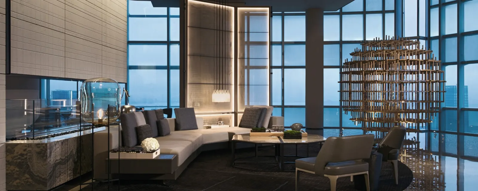 Shenzhen Marriott Hotel Nanshan — project portfolio image, ORSAY company brochure page 28, view 1