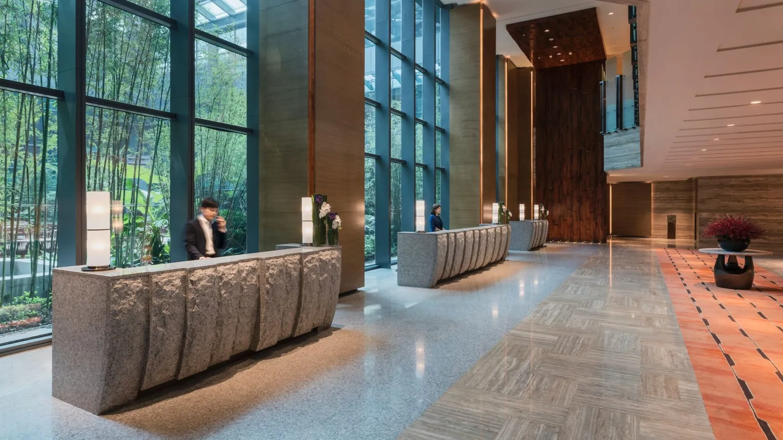 Hyatt Regency Shanghai Wujiaochang — project portfolio image, ORSAY company brochure page 38, view 1